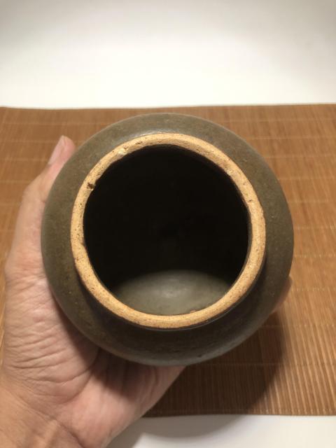 古玩陶瓷耀州窯系醬釉罐拍賣,當前價格1999元