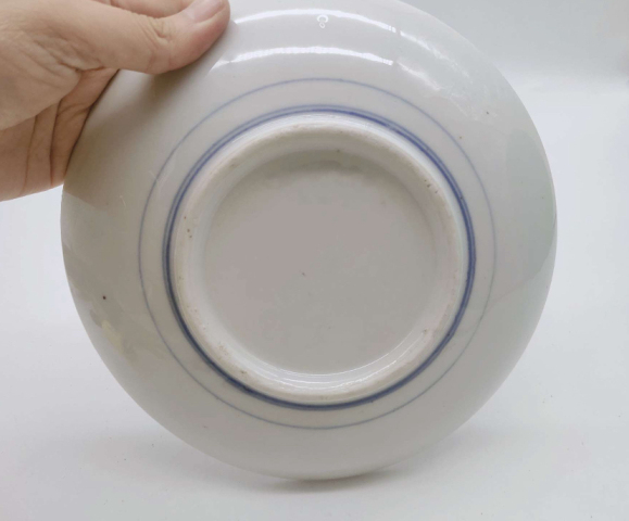 古玩陶瓷花卉紋彩瓷盤拍賣,當(dāng)前價(jià)格220元