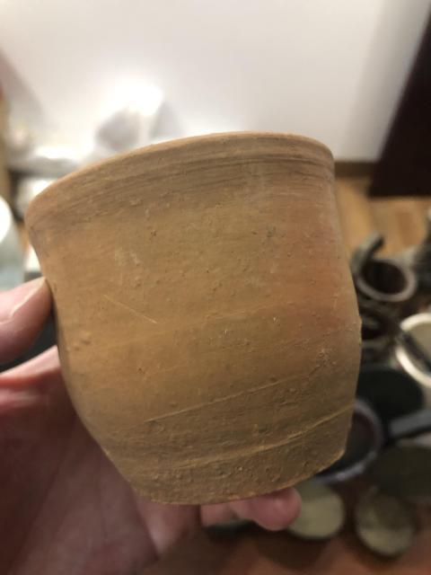 古玩陶瓷清代青釉杯拍賣,當前價格255元