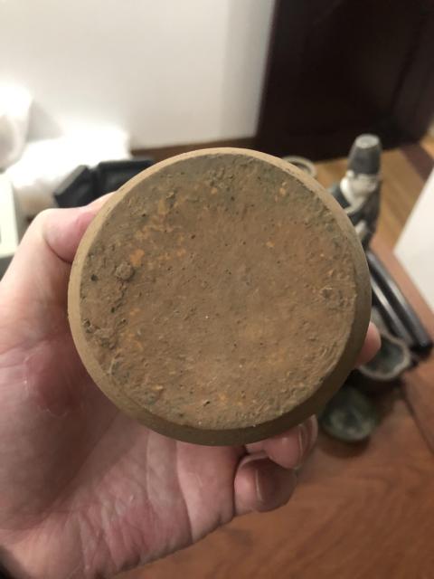 古玩陶瓷清代青釉杯拍賣,當前價格255元