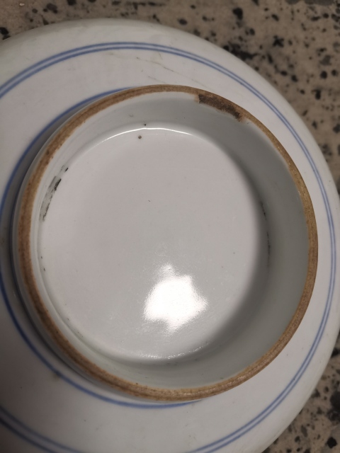 古玩陶瓷青花山水碗拍賣，當前價格1500元