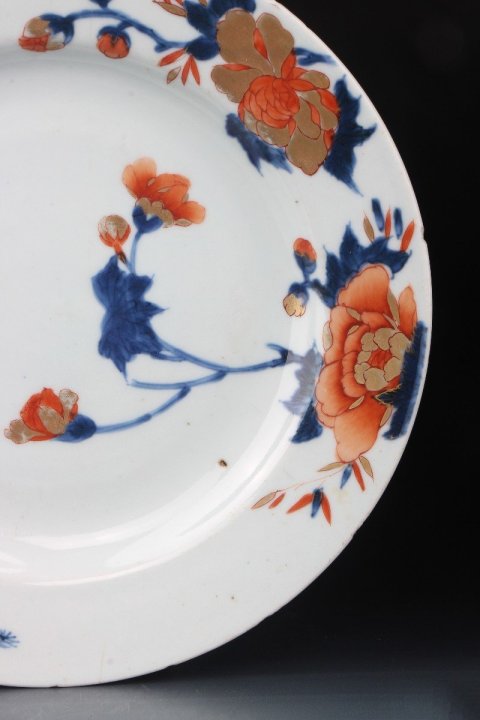 古玩陶瓷5434】清雍正  青花礬紅描金二甲傳臚圖盤拍賣，當(dāng)前價(jià)格2180元