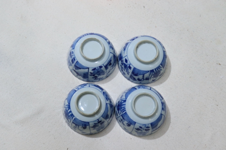 古玩陶瓷青花杯盤拍賣，當前價格6800元