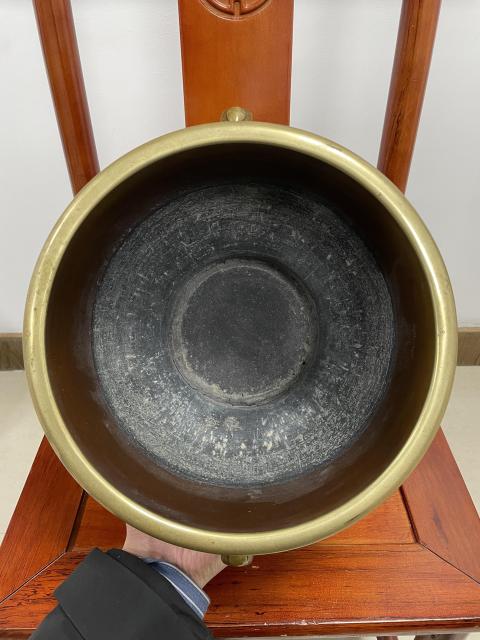 古玩銅器清晚期 （館藏級）大名家宣德銅爐拍賣，當前價格4600元
