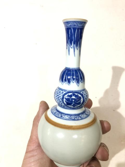 古玩陶瓷清早青花葫蘆瓶拍賣,當前價格12600元