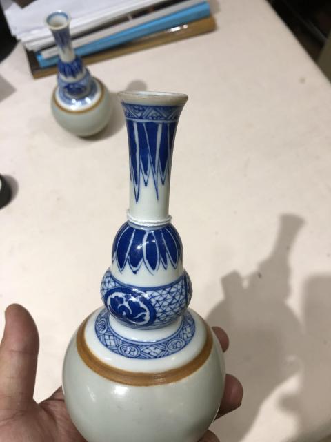 古玩陶瓷清早青花葫蘆瓶拍賣,當前價格12600元