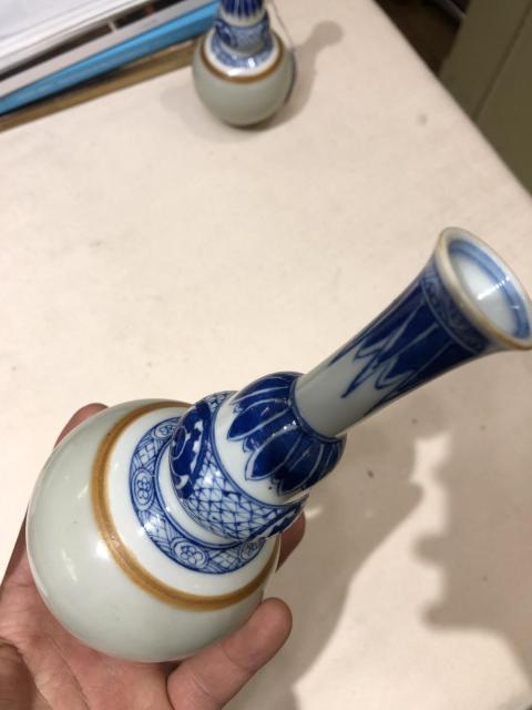 古玩陶瓷清早青花葫蘆瓶拍賣,當前價格12600元