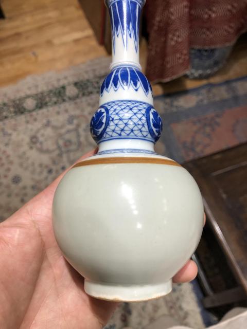 古玩陶瓷清早青花葫蘆瓶拍賣,當前價格12600元