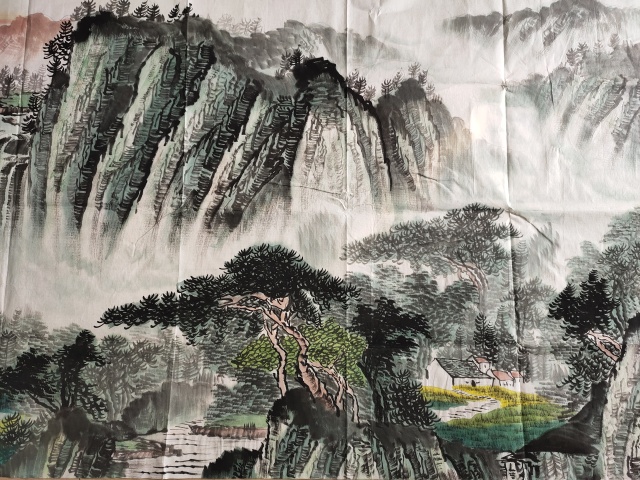 古玩字畫著名畫家-徐能《聚祥納瑞圖》拍賣,當(dāng)前價(jià)格999元