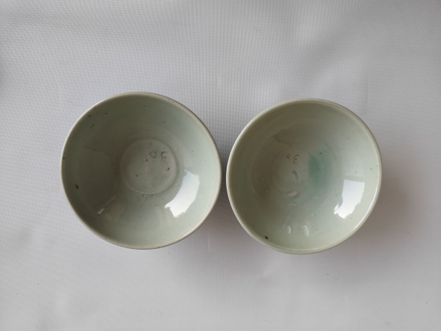 古玩陶瓷清中期福建青花淡描花卉紋碗拍賣，當(dāng)前價(jià)格360元