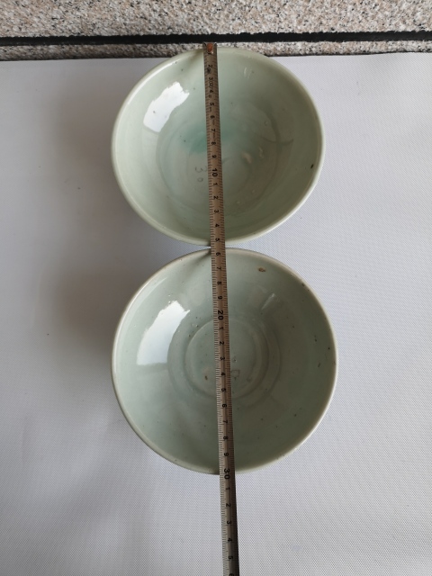 古玩陶瓷清中期福建青花淡描花卉紋碗拍賣，當(dāng)前價(jià)格360元