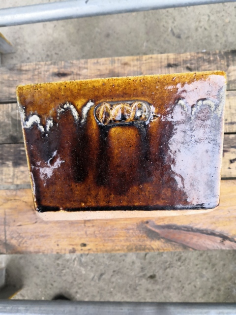 古玩陶瓷褐釉水仙盆拍賣，當前價格800元