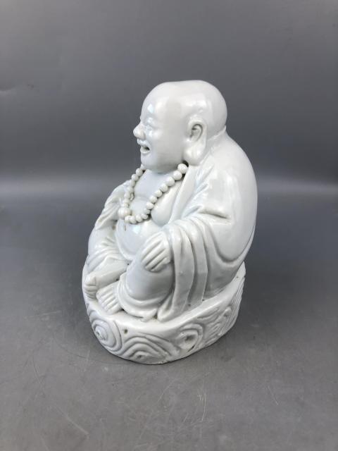 古玩陶瓷德化窯彌勒佛拍賣，當前價格2000元