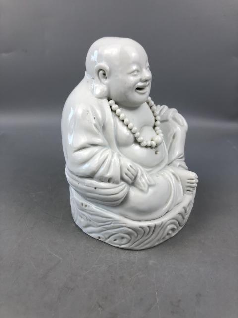 古玩陶瓷德化窯彌勒佛拍賣，當前價格2000元