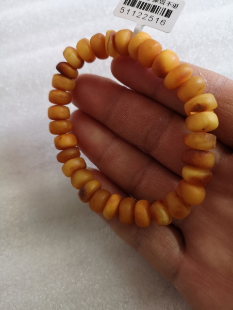 古玩玉器蜜蠟手鏈拍賣,當前價格680元