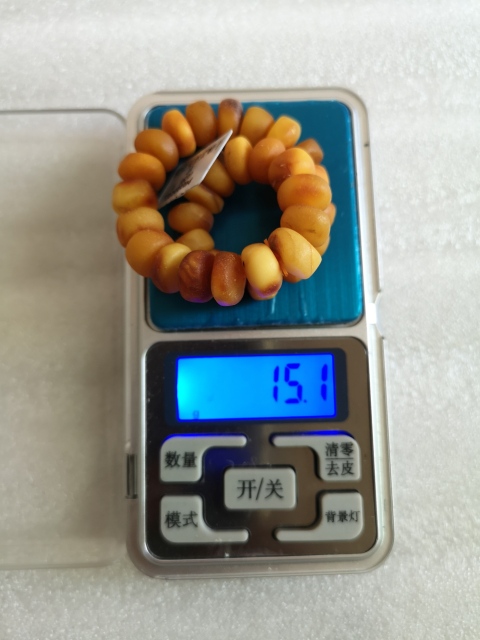 古玩玉器蜜蠟手鏈拍賣,當前價格680元