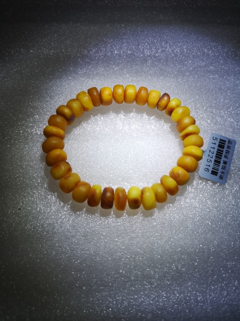 古玩玉器蜜蠟手鏈拍賣,當前價格680元