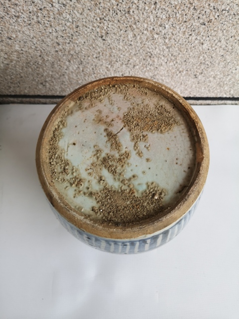 古玩陶瓷青花花卉紋喜字罐拍賣,當前價格680元