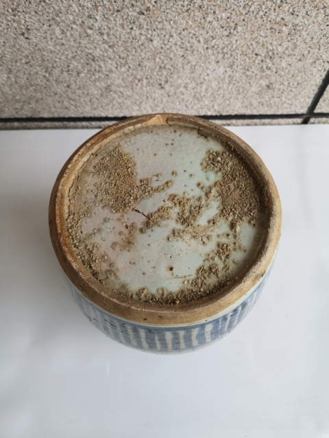 古玩陶瓷青花花卉紋喜字罐拍賣,當前價格680元