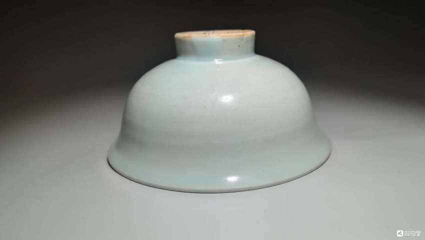 古玩陶瓷元代卵白釉撇口碗拍賣，當前價格56000元