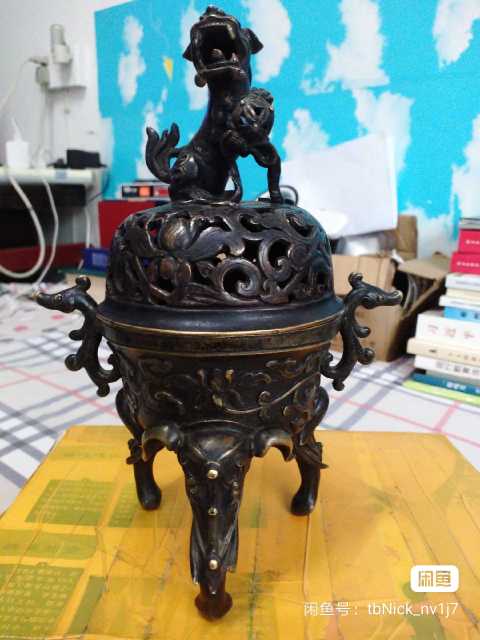 古玩銅器熏爐拍賣,當前價格15800元