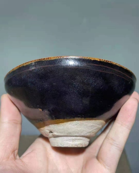 古玩陶瓷吉州窯盞拍賣，當(dāng)前價格6666元