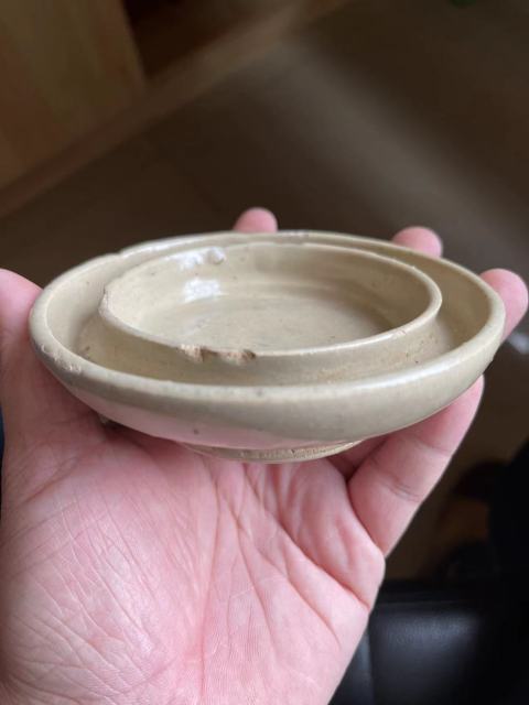 古玩陶瓷明代底托拍賣，當前價格1200元