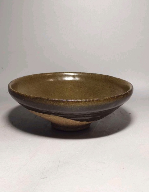 古玩陶瓷褐釉茶葉末釉盞拍賣,當前價格2298元