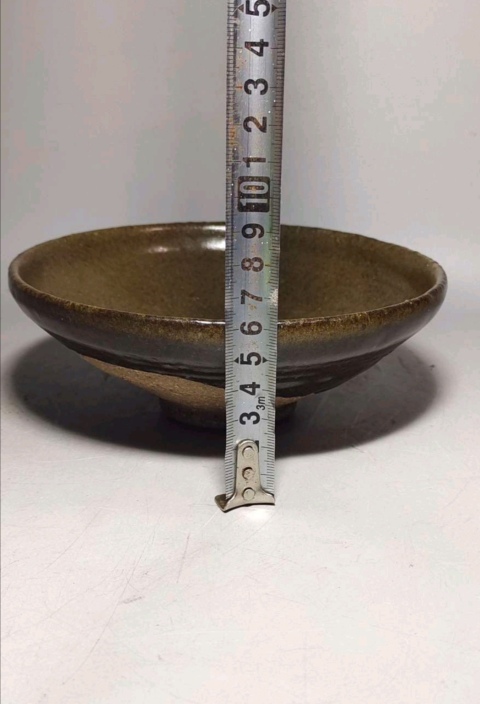 古玩陶瓷褐釉茶葉末釉盞拍賣,當前價格2298元