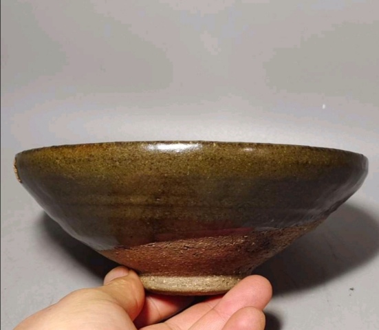 古玩陶瓷褐釉茶葉末釉盞拍賣,當前價格2298元