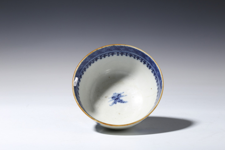 古玩陶瓷清乾隆·青花山水樓閣紋杯拍賣(mài)，當(dāng)前價(jià)格999元