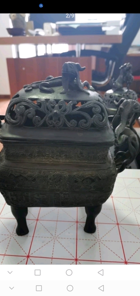古玩銅器爐子拍賣,當前價格38888元