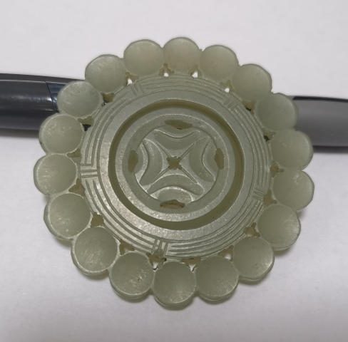 古玩玉器轉心佩拍賣,當前價格5500元