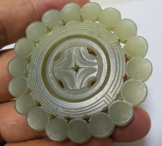古玩玉器轉心佩拍賣,當前價格5500元