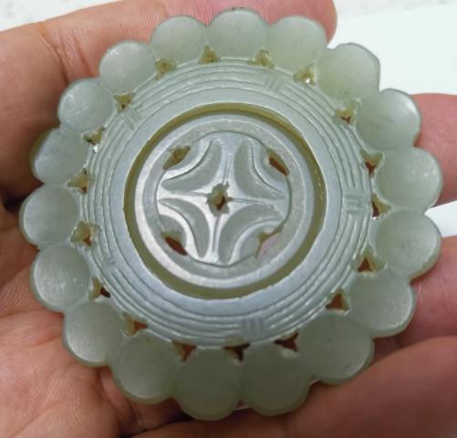 古玩玉器轉心佩拍賣,當前價格5500元