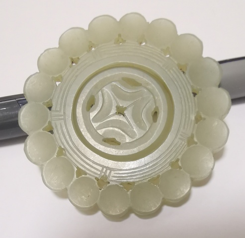 古玩玉器轉心佩拍賣,當前價格5500元