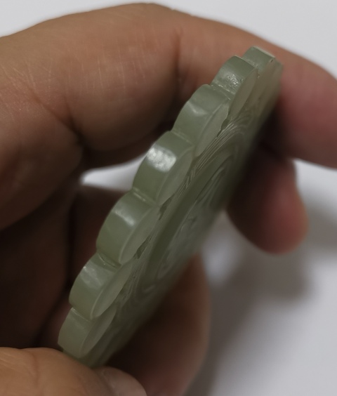 古玩玉器轉心佩拍賣,當前價格5500元
