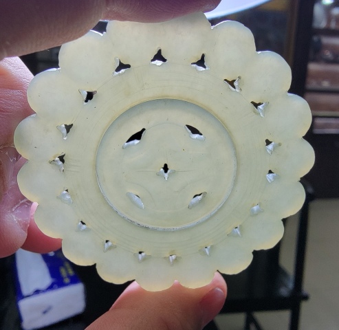 古玩玉器轉心佩拍賣,當前價格5500元
