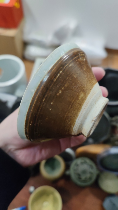 古玩陶瓷宋代白覆倫盞拍賣,當前價格2680元