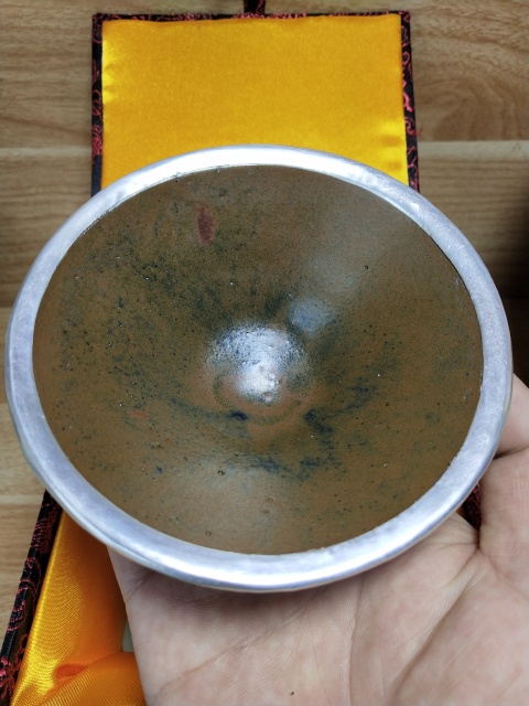 古玩陶瓷宋代建窯束口盞拍賣,當前價格16888元