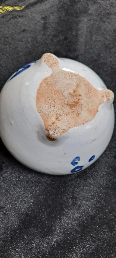 古玩陶瓷清代青花爐拍賣，當前價格2000元