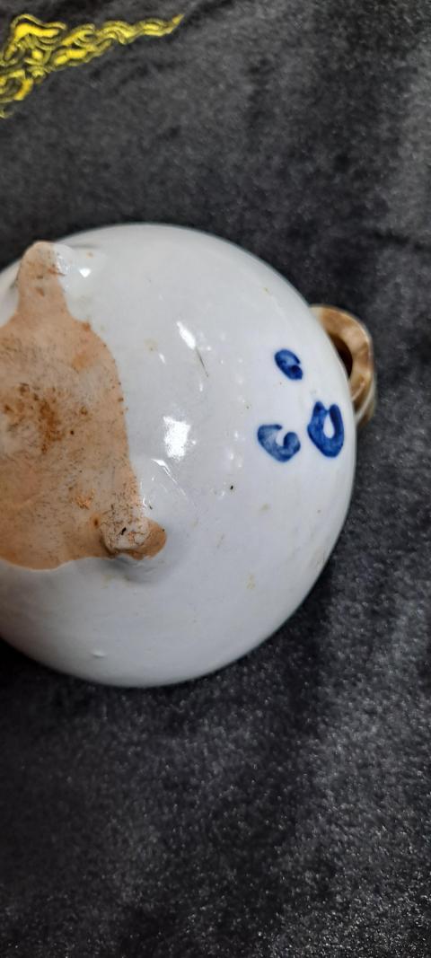 古玩陶瓷清代青花爐拍賣，當前價格2000元