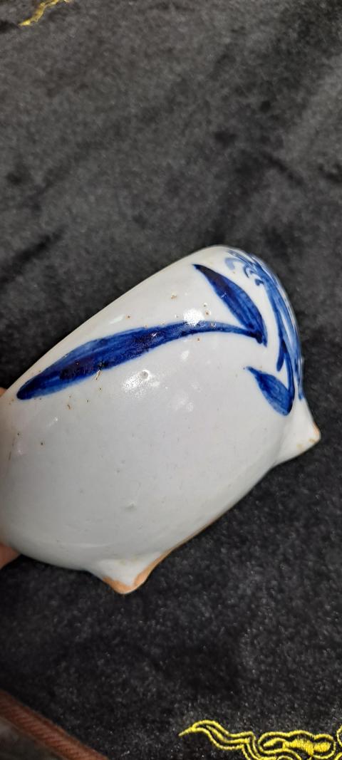 古玩陶瓷清代青花爐拍賣，當前價格2000元