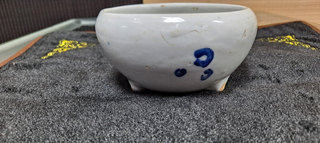 古玩陶瓷清代青花爐拍賣，當前價格2000元