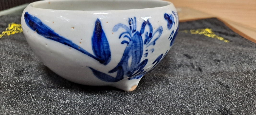 古玩陶瓷清代青花爐拍賣，當前價格2000元