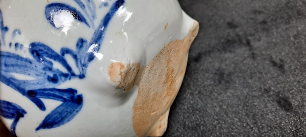 古玩陶瓷清代青花爐拍賣，當前價格2000元