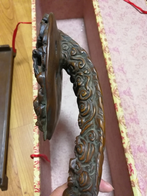 古玩雜項木雕八仙人物如意擺件拍賣,當前價格8000元