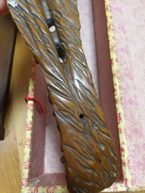 古玩雜項木雕八仙人物如意擺件拍賣,當前價格8000元