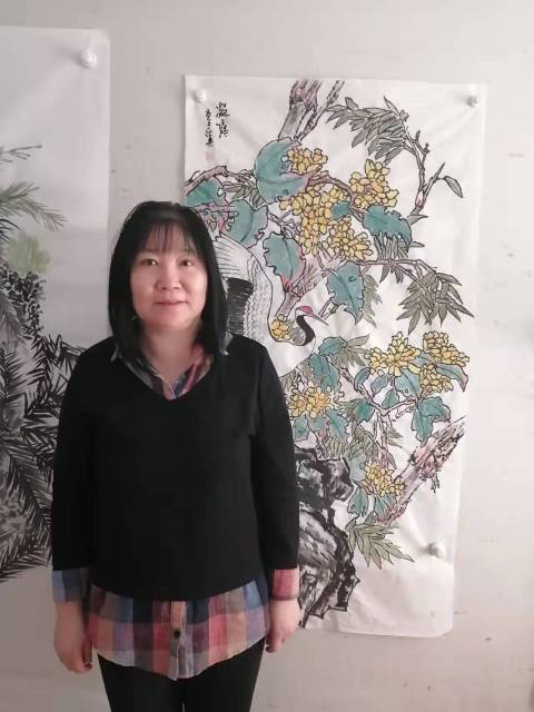 古玩字畫王雪濤弟子著名 畫家王迎春凝露拍賣,當(dāng)前價(jià)格499元