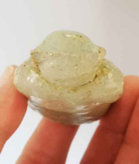 古玩陶瓷元代青白釉童子像拍賣,當前價格1500元